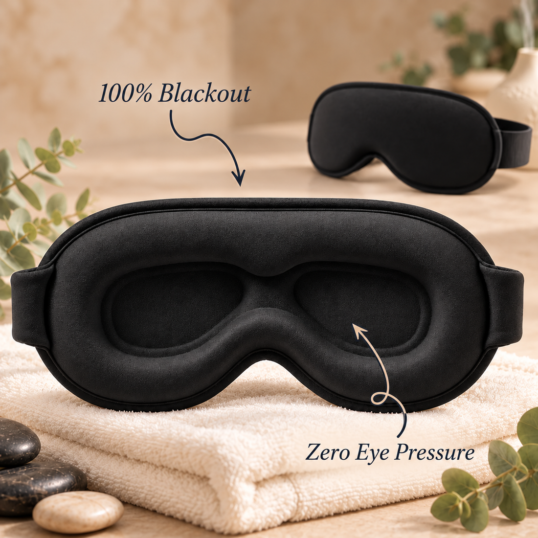 Weighted Eye Mask